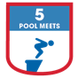 Participation in 5 Pool Competitions